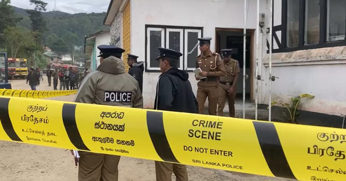 නුවරඑළිය ඩිපෝ මුරකරු ඝාතනය කර ලක්ෂ නවයක මුදල් සොරාගෙන